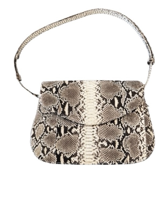 Handmade Handbags - Handmade Snake Skin Shoulder Bag